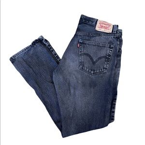 Levi’s 505 Black Regular Fit Jeans